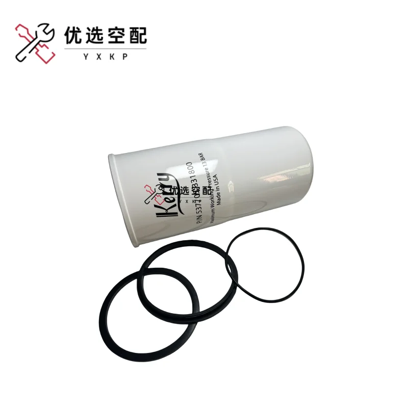 537705331800 air compressor filter element fit  Kaishan air compressor oil filter glass fiber material