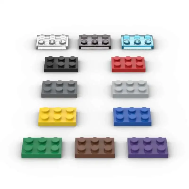 MOC 10 pièces 3021 2x3 plaque blocs de construction Kit haute technologie panneau lumineux briques particules idée jouets enfants anniversaire enfant cadeaux