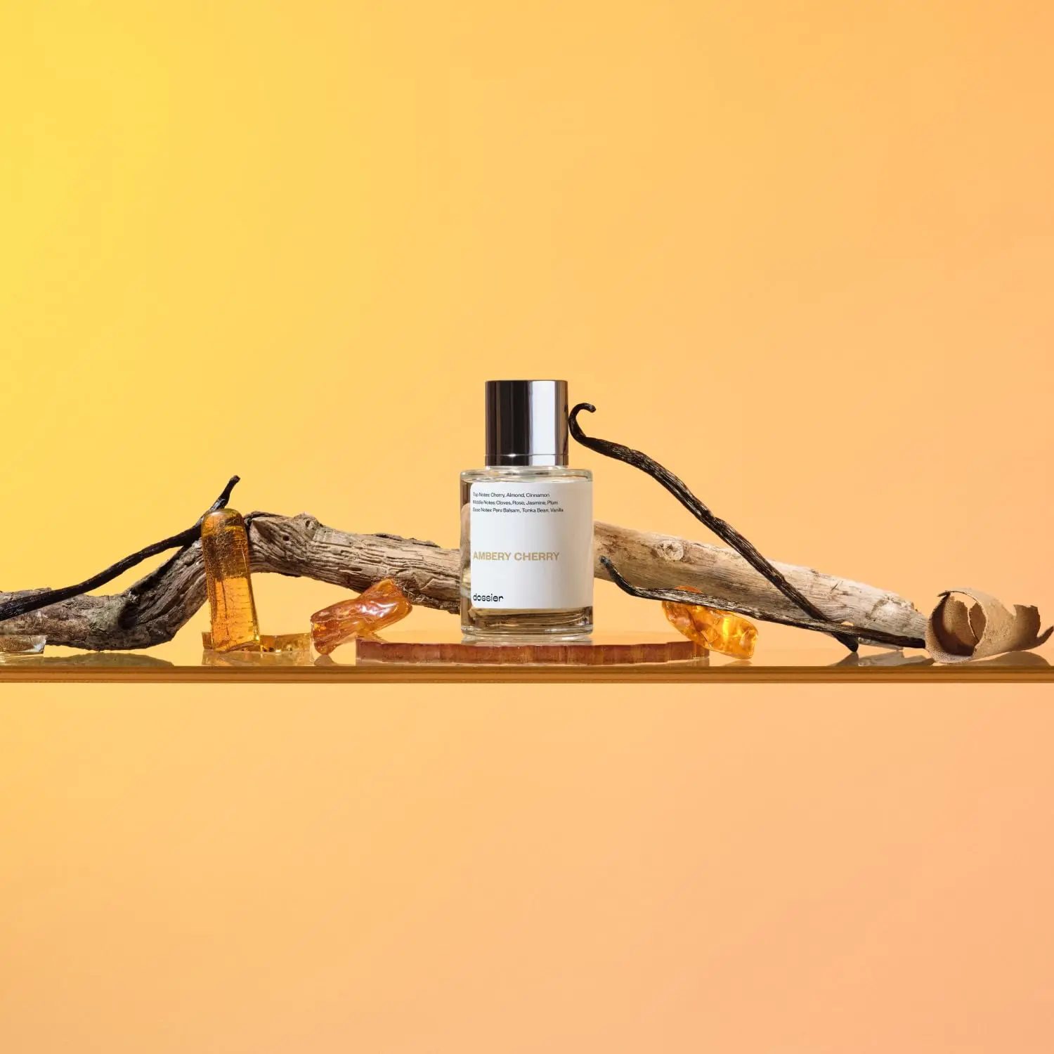 Dossier - Eau de Parfum - Ambery Cherry - مستوحى من T.Ford Lost Cherry - Perfume Luxury - Pure Infused - Paraben Free - نباتي