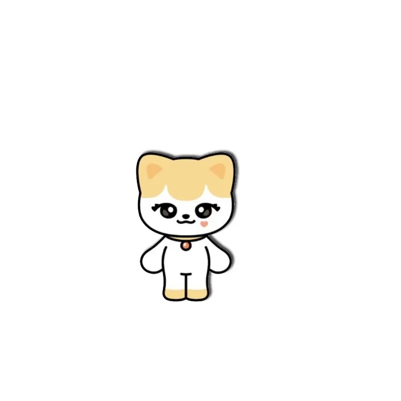 IVE MINIVE Cartoon Figure Acrylic Brooche WonYoung YuJin GANGANJI