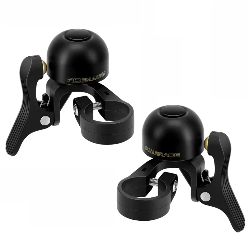 AliExpress riderace Bike Handlebar Bell Copper Clear Long Sound Horn MTB Road Bicycle Bell Left Right-Handed Users For 22.2mm Left Right-Handed User