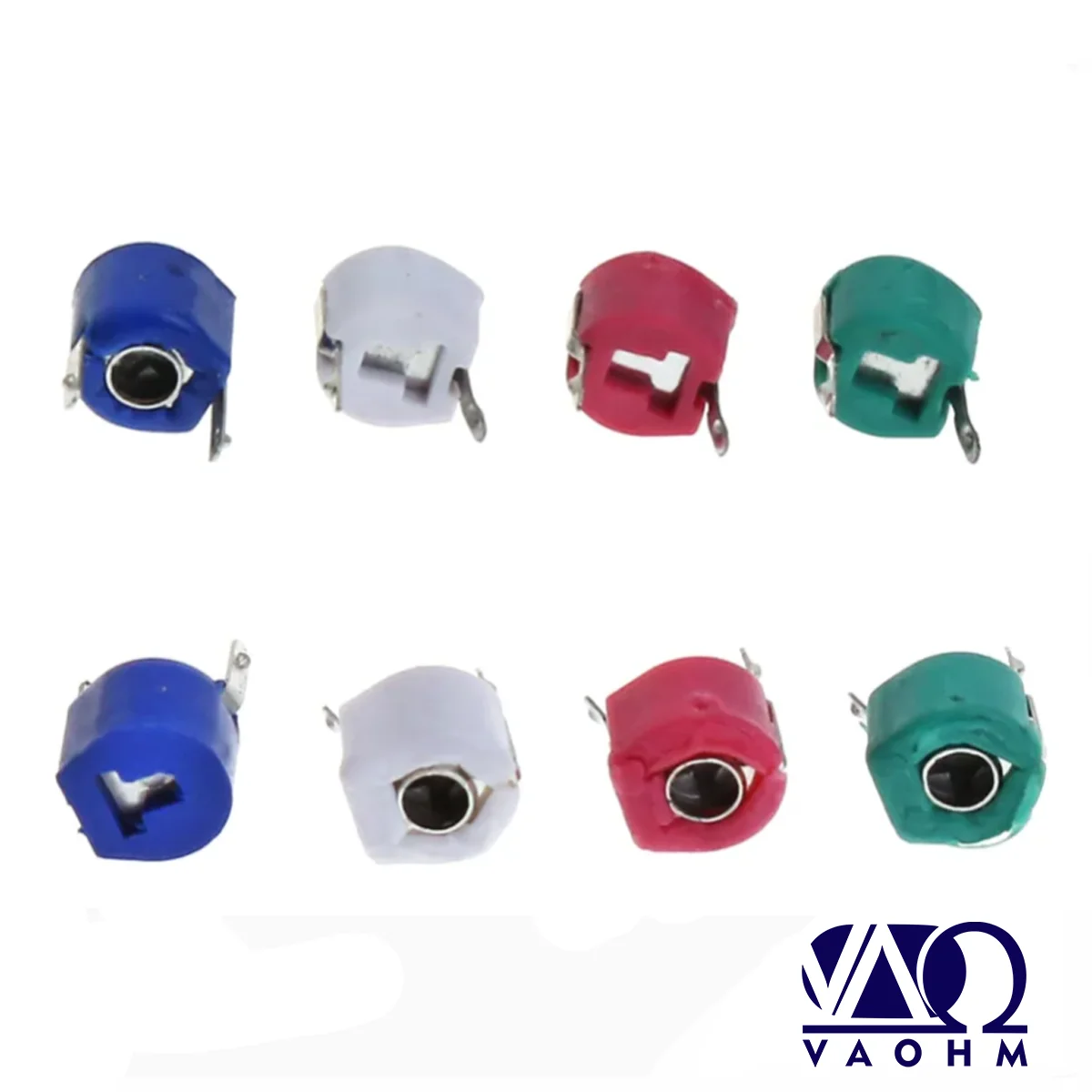 10PCS Trimmer Variable Capacitor 3PF 5PF 10PF 20PF 30PF 40PF 50PF 60PF 70PF 120PF 6MM Adjustable JML06-1