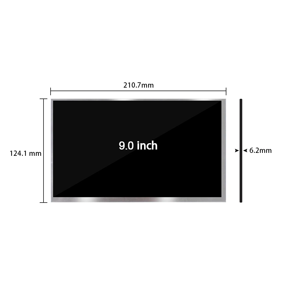 Original HannStar 9.0 Inch TFT LCD Display Screen HSD090JHW1-D10 1280*720 LCD panels