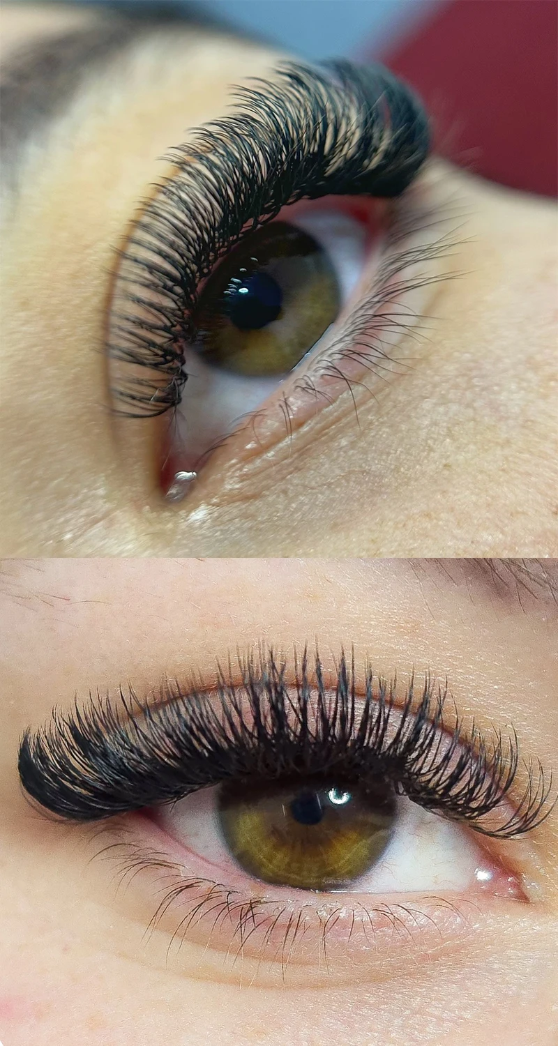 Befer Beauty Natürliche falsche Wimpern U-Wimpernform Superweiche Wimpern C/D 8-15 mm Wimpernverlängerung Lieferant Hochwertiger Großhandel – Detail 6