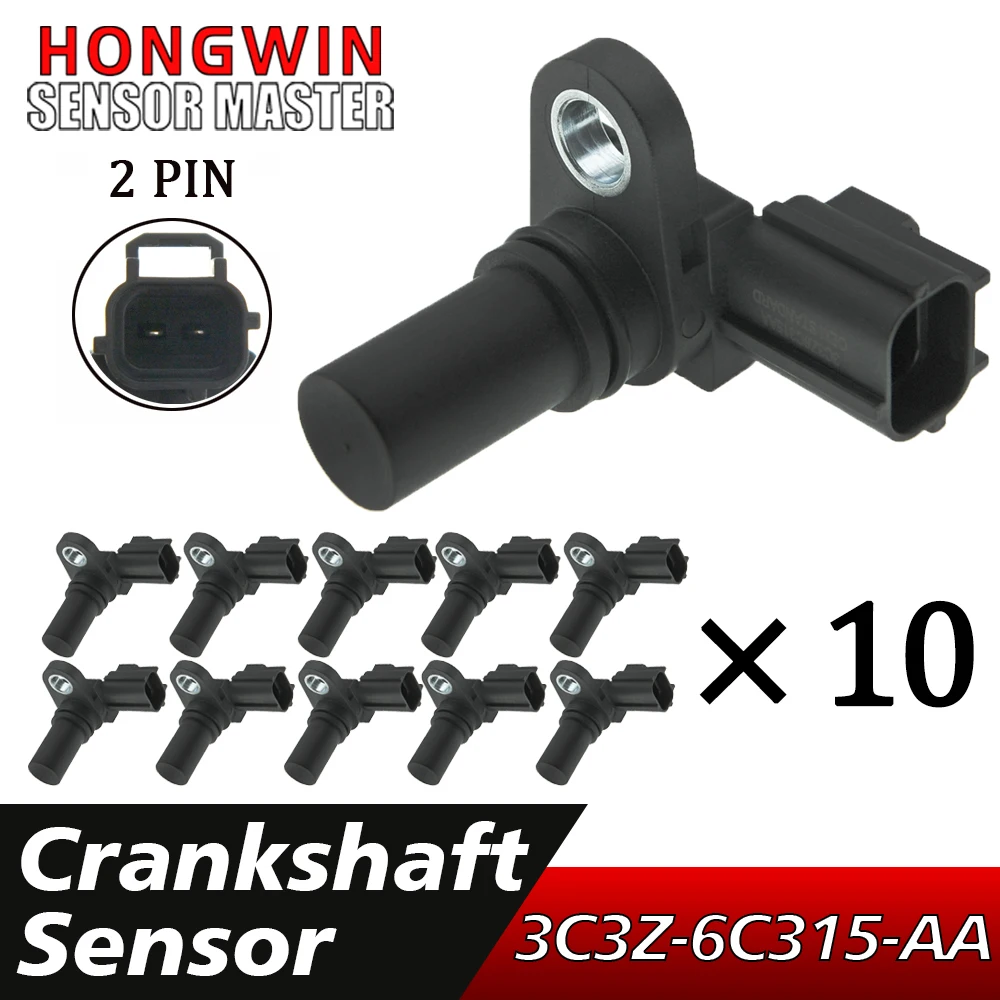 

Crankshaft Position Sensor 3C3Z-6C315-AA,1828345C91 For Ford F-250 F-350 F-450 F-550 E-350 Super Duty 6.0L 6.4L Diesel 2005-2010