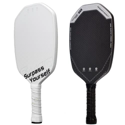 New Hexagon Pickleball Paddle T700 Carbon Fiber Thermoformed Unibody 16mm Polymer Core Increases Sweet Spot Area Extend Grip