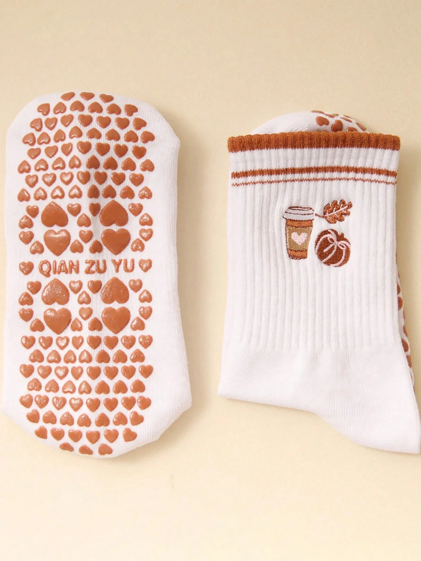 1/2/3/4 Pares de Meias de Pila - Grip Sock Yoga avaliação e preço