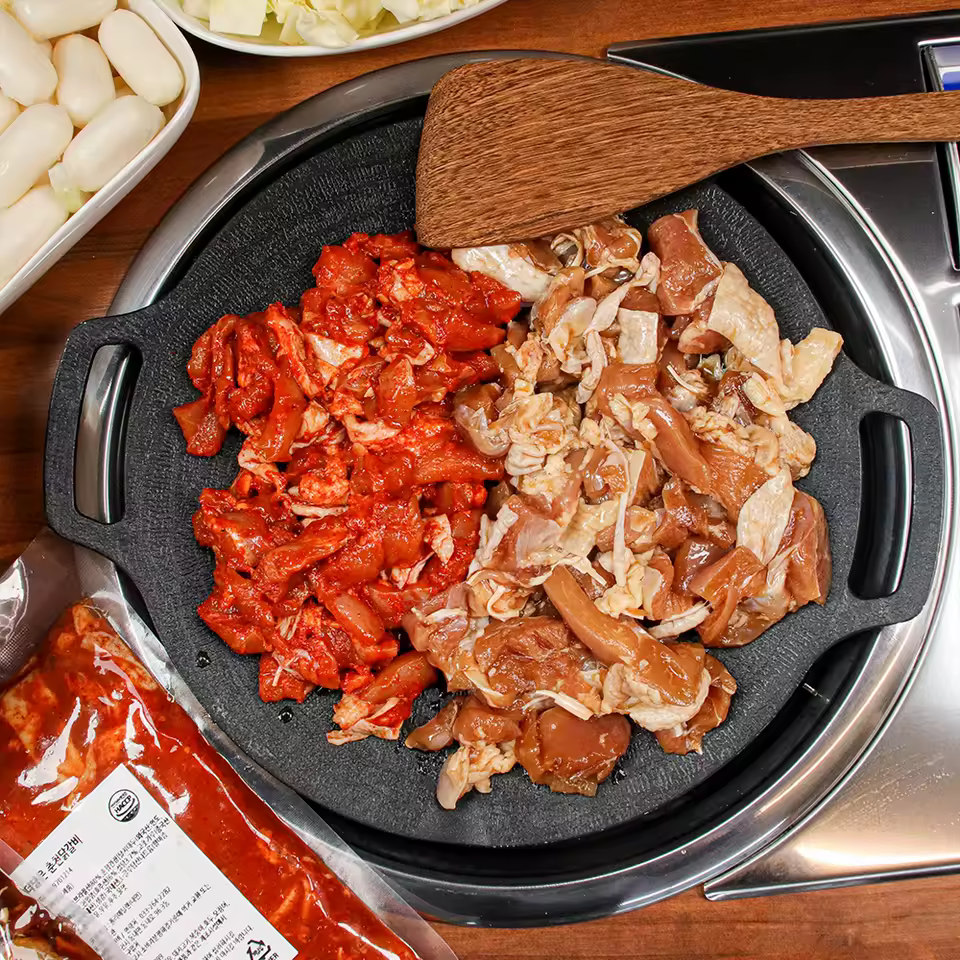 춘천 왕 닭다리살 닭갈비 500g x 3팩