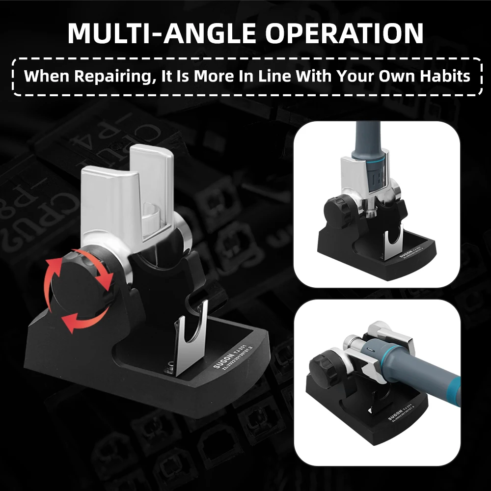 SUGON 251 Hot Air Rework Station Original Handle Bracket Heat Gun Handle Frame Replacement Parts For 8650 8630 Pro 8620DX 8610DX