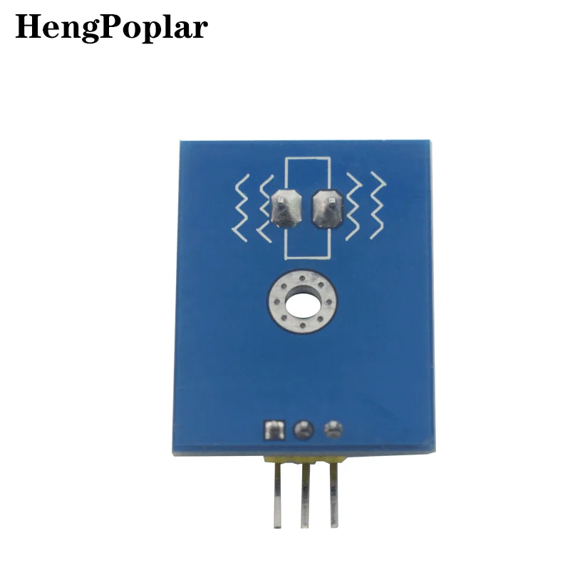 KIT DIY 3.3V/5V Modul Sensor Getaran Piezo Keramik Pengendali Analog Sensor Persediaan Komponen Elektronik untuk Arduino UNO R3