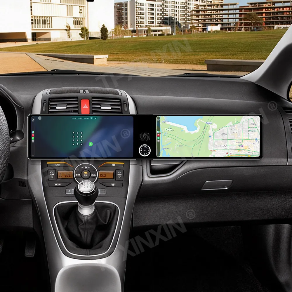 

Автомагнитола Android Auto для Toyota Auris 2006-2011, Carplay, 24,6-дюймовый GPS-навигатор, видеорегистратор, стерео мультимедийный плеер, DSP-процессор, головное устройство
