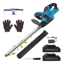 22 Inch Electric Hedge Trimmer Cordless Trimmer with Dual Action Blade 3/5\