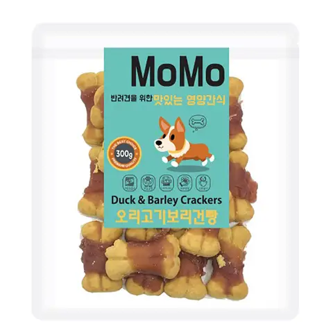 모모 오리고기건빵300g,강아지간식, 강아지사사미,애견간식,대포장간식