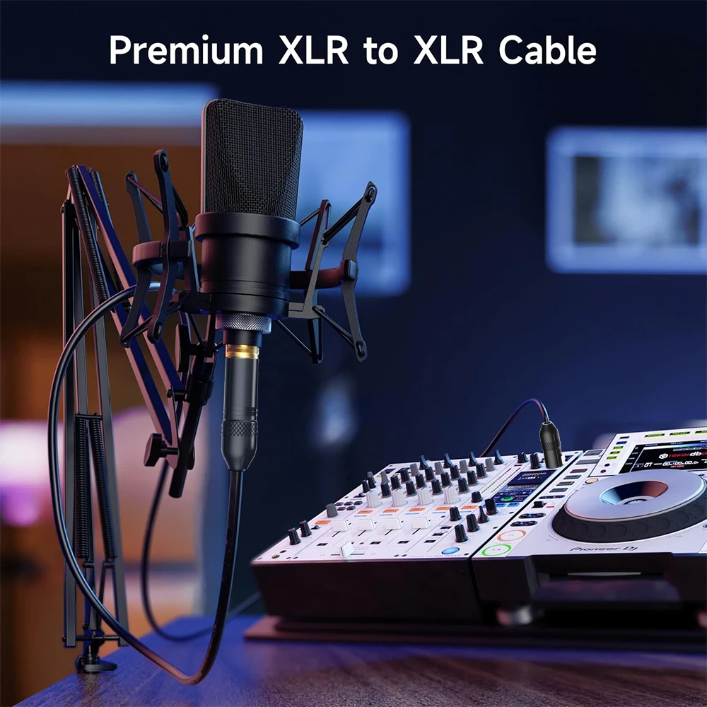 2PCS XLR Cable 3 Pin Male to F - Cable Xlr Balanced ulasan dan harga