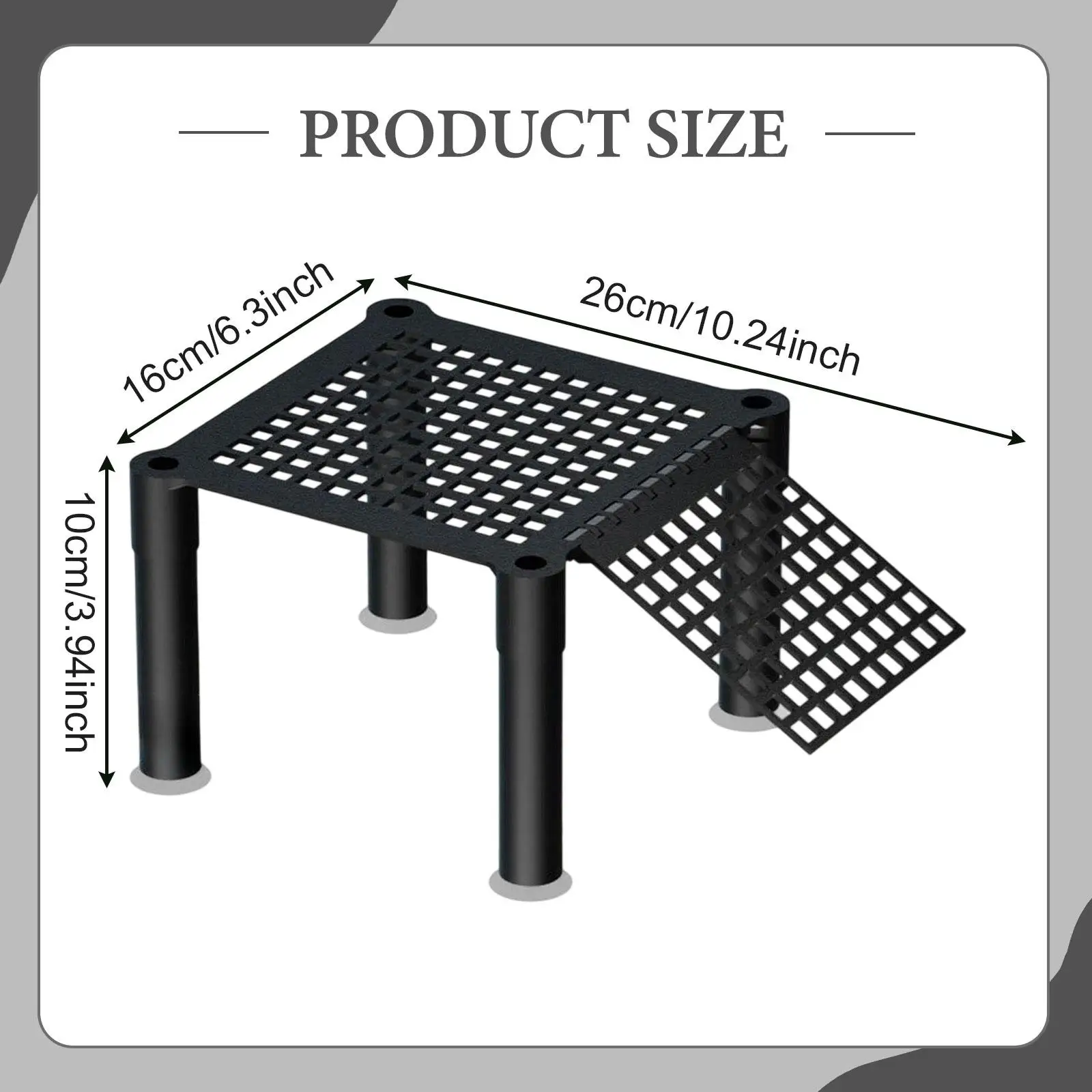 Turtle Basking Platform With Suction Cups Aquatic Reptile Ramp Dock Turtle Tank Accessories for Aquatic Pet Supplies