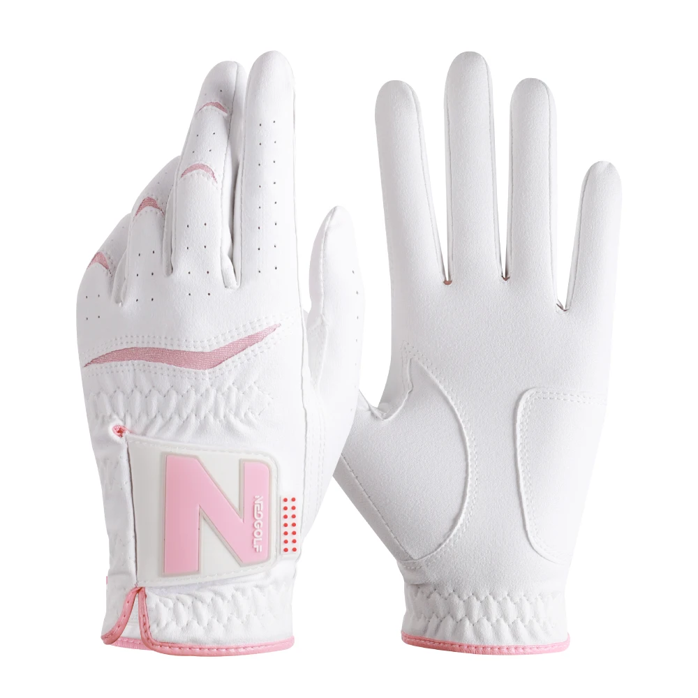 NEOGLOVE WOMEN'S HAPPY double-fledam golf gloves set of 5 hands