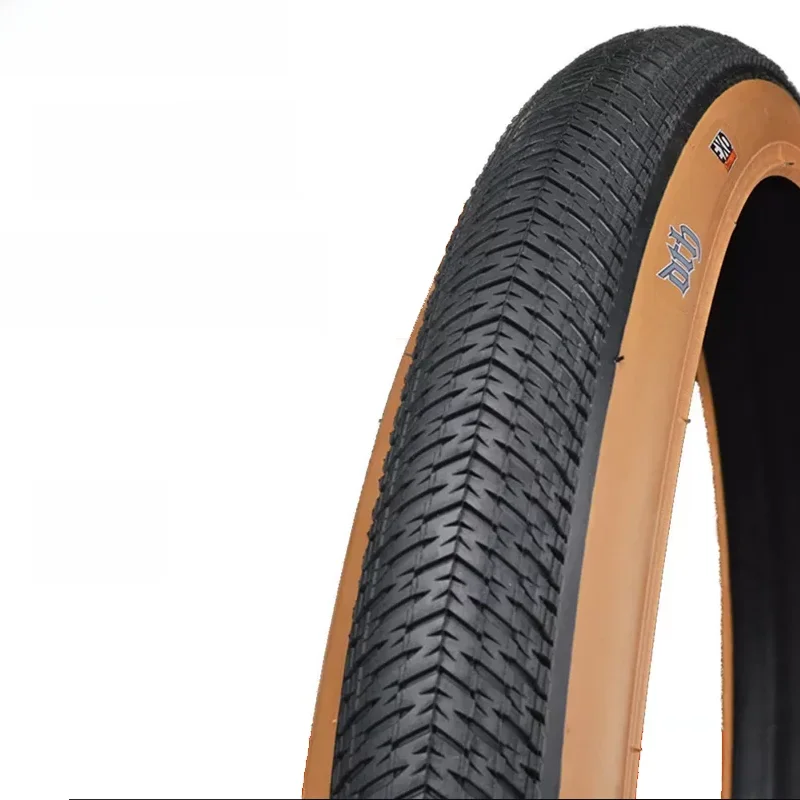 MAXXIS DTH EXO WIRE 26X2.3 26er 26 pouces pneu de vélo BMX pneu en fil d'acier à bords noirs et jaunes