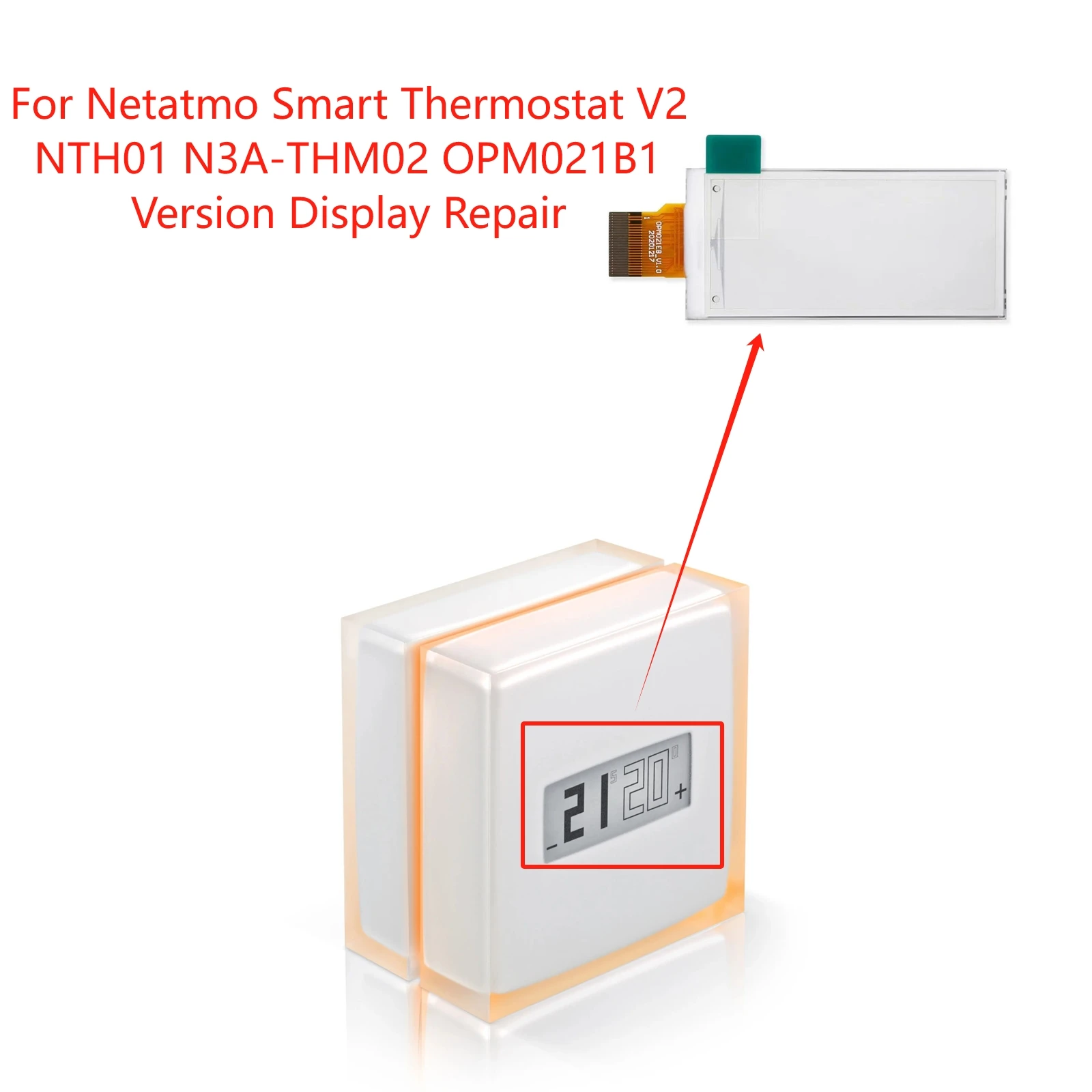 para-netatmo-termostato-inteligente-v2ntho1-n3a-thmo2-opm021b1versao-display-pecas-de-reparo