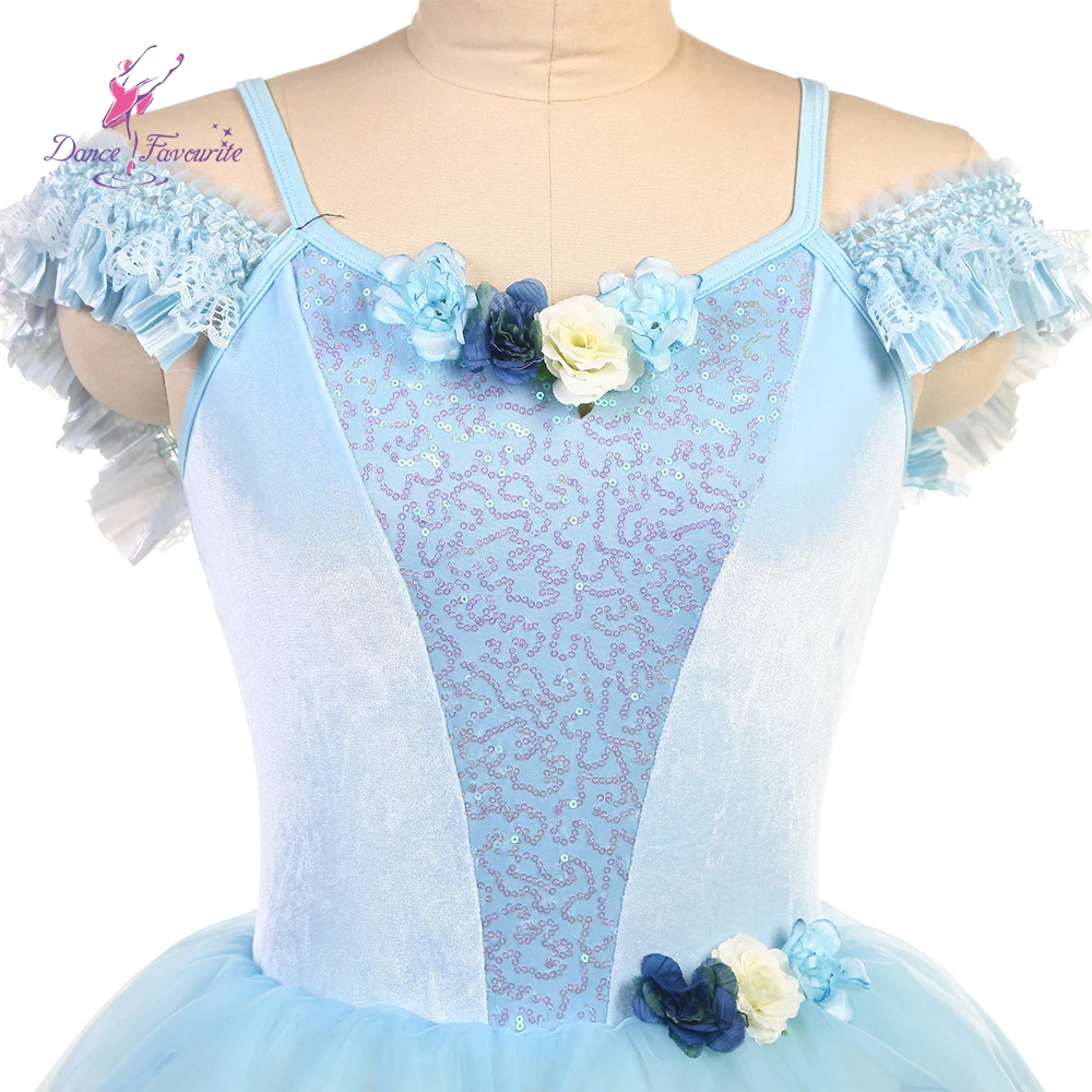 Dance Favourite Ballet Tutus 24023 New Ballet Costumes Blue  Romantic Ballet Tutus Stage Performance tutu