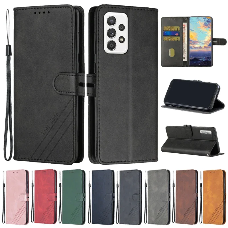 A13 A23 A53 A73 5G étui pour Samsung Galaxy A13 A53 A23 A33 A73 5G M23 M13 F23 F13 housse portefeuille en cuir étuis de téléphone à rabat