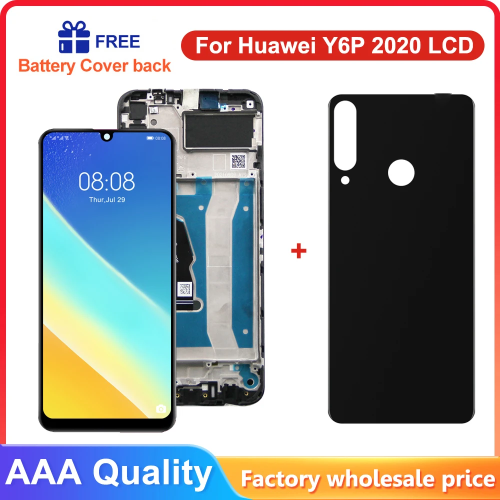 

6.3'' For Huawei Y6P 2020 LCD Display+Touch Screen Replacement On For Honor 9A Screen MED-LX9 MED-LX9N lcd