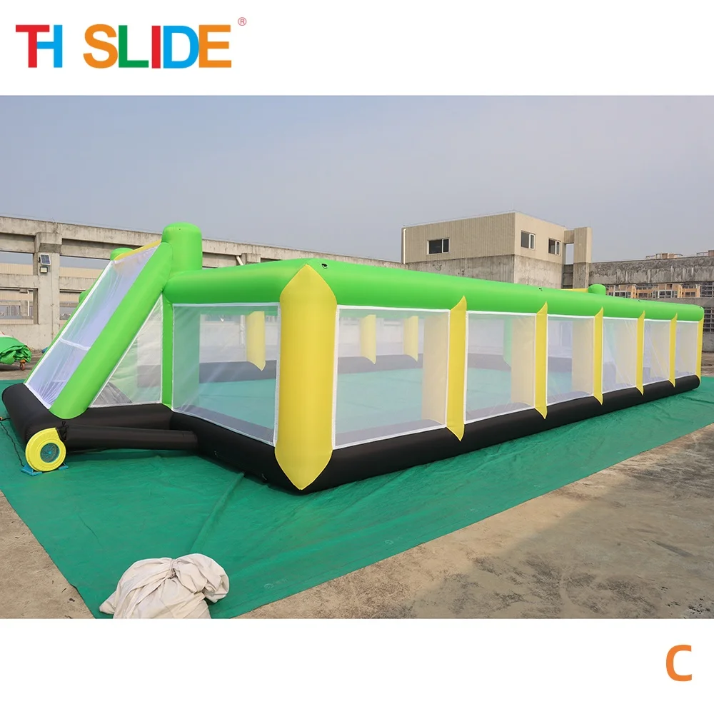 Terrain de Football gonflable terrain de Football extérieur gaint Sport bulle gonflable Football Paintball cour
