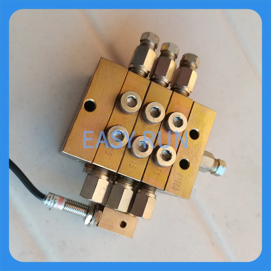 P1000 type Distributor Lubricating Grease Distributor Is Applicable To lubricating System With Microswitch PNP Or NPN Signal