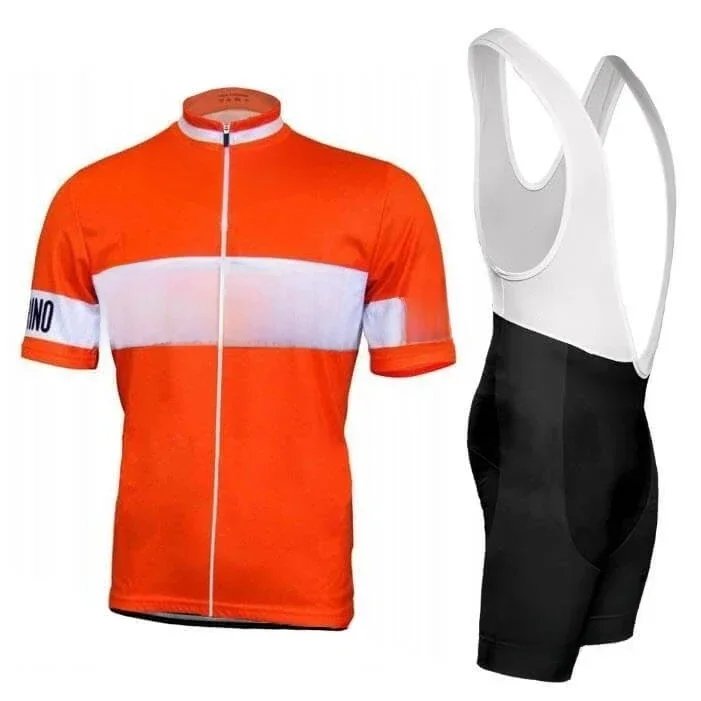 AliExpress S.PELLEGRINO TEAM Retro Classic Cycling Jerseys Set Racing Bicycle Summer Short Sleeve Clothing Kit Maillot Ropa Ciclismo