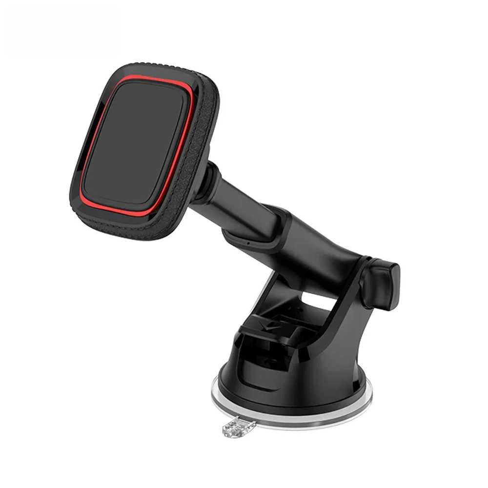 Hoco Magnetyczny uchwyt samochodowy na telefon iPhone 12 Pro Max Magnetyczny uchwyt GPS na przednią szybę Samsung S20 S21 A52 A72 Uchwyt samochodowy — zdjęcie produktu 7