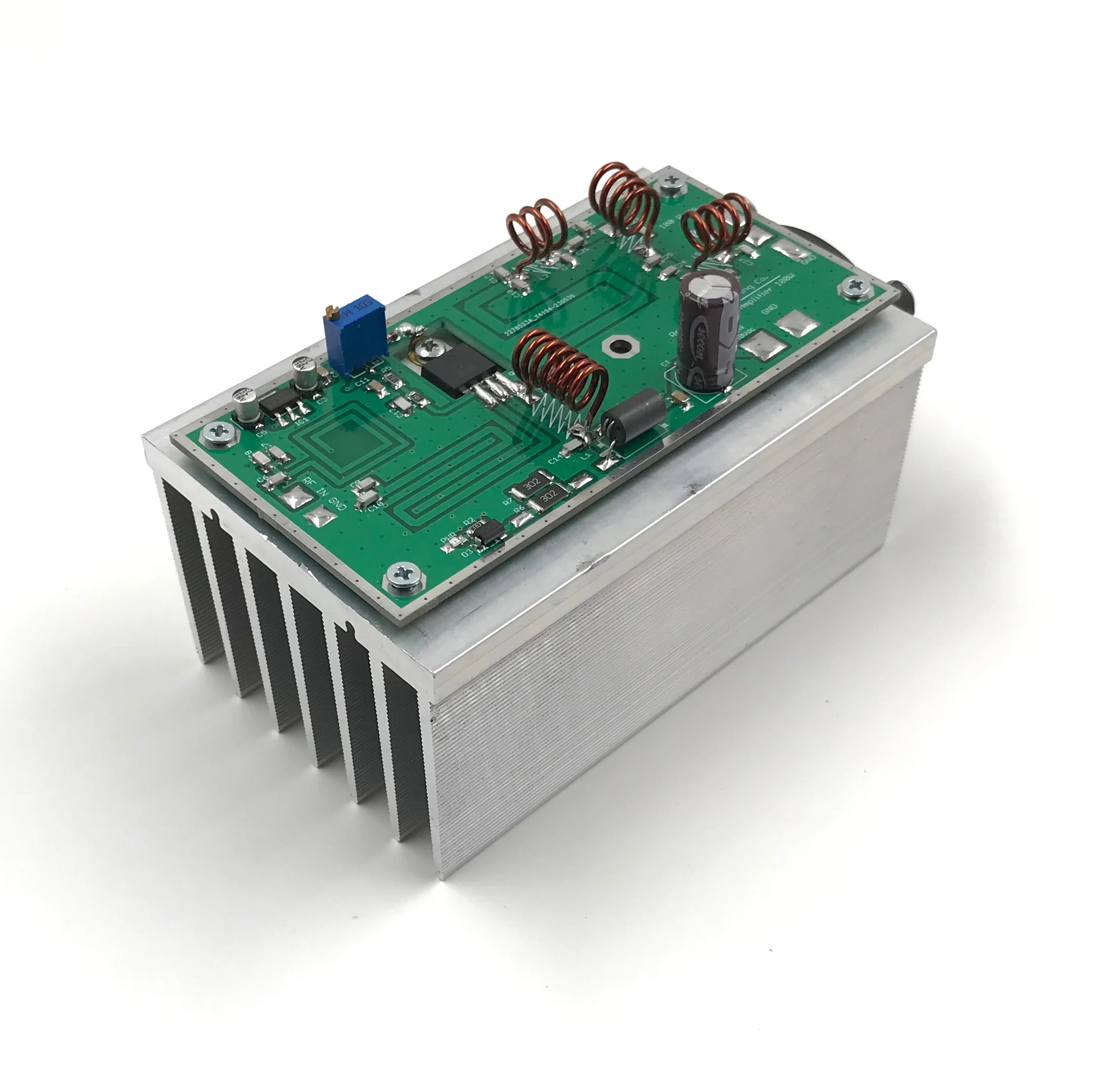 100W FM Transmitter Power Amplifier Module 87.5-108 MHz for PLL Transmitters Radio Broadcasting VHF RF Amp Finished