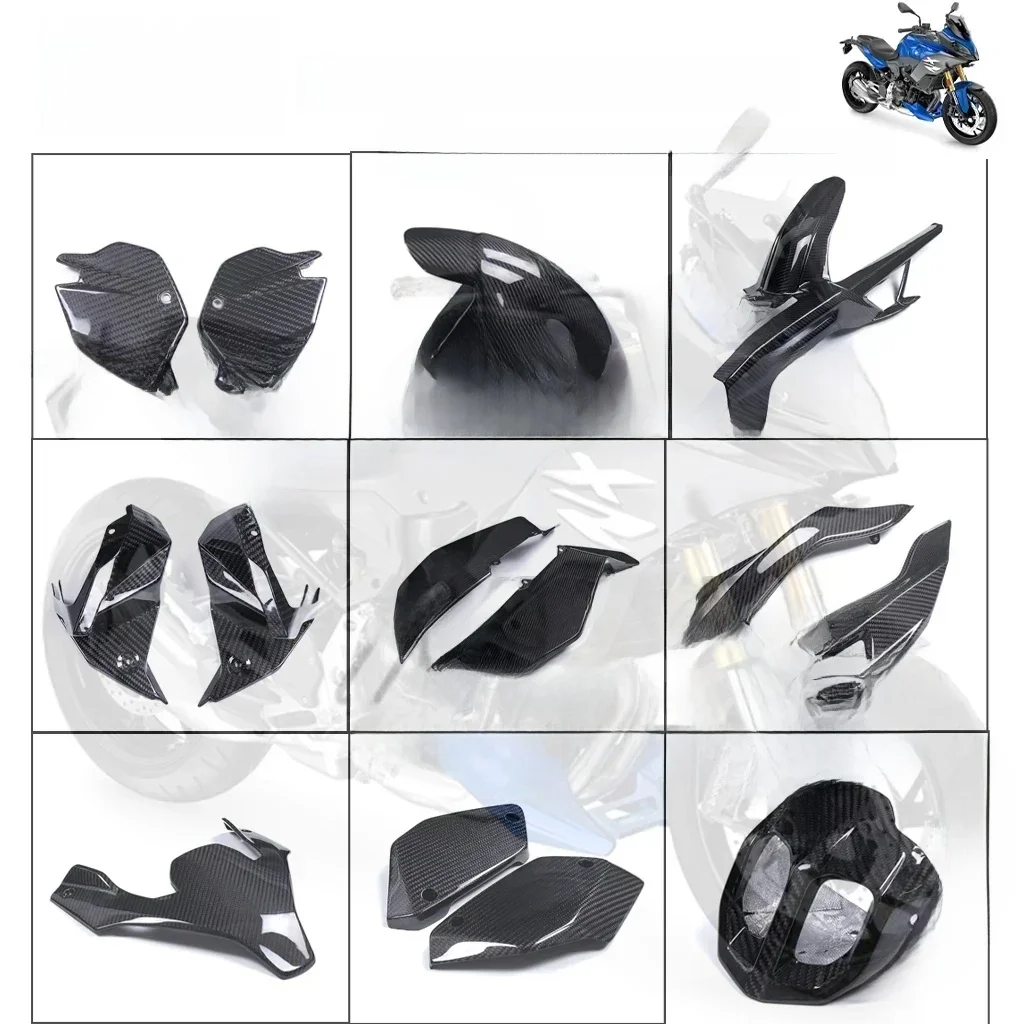 F900XR Koolstofvezel Motorcycle Kuip Kits Spatbord Frame Cover Zijpanelen Voor BMW F900XR F900 XR 2025 2021 2022 2023 2024 - afbeelding 2