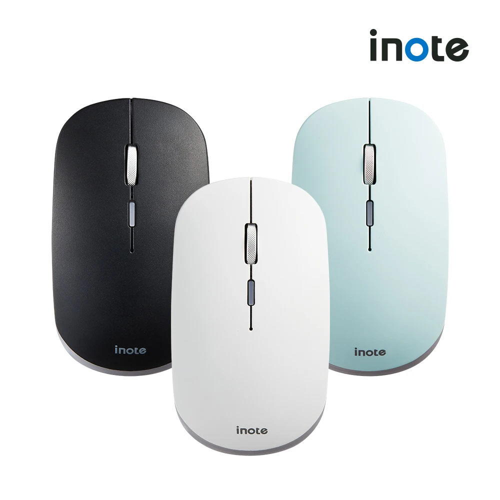 INote MC360R rechargeable RGB LED wireless mouse mint