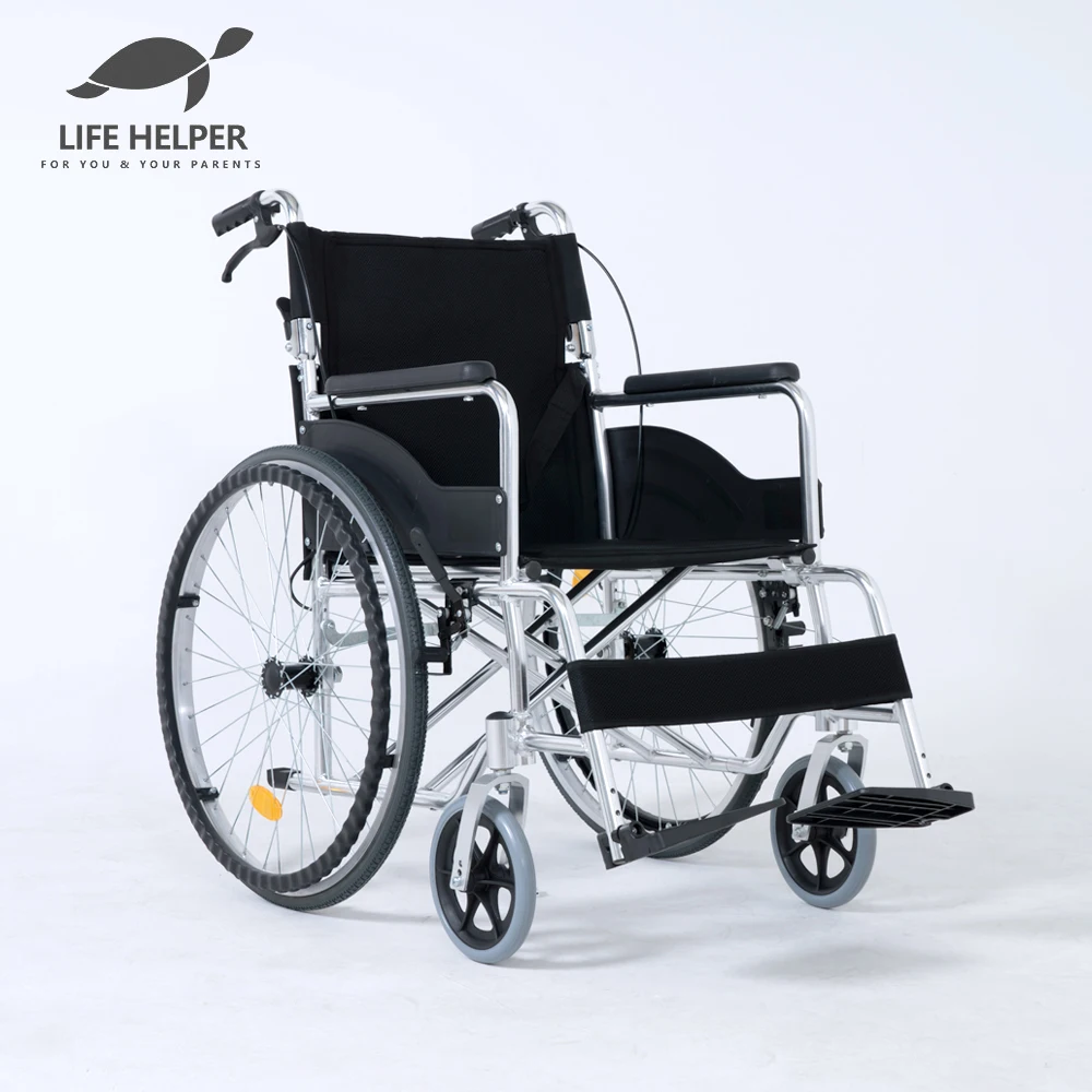 A1 Folding manual wheelchair lightweight household hospital disabled elderly active type not portable hire