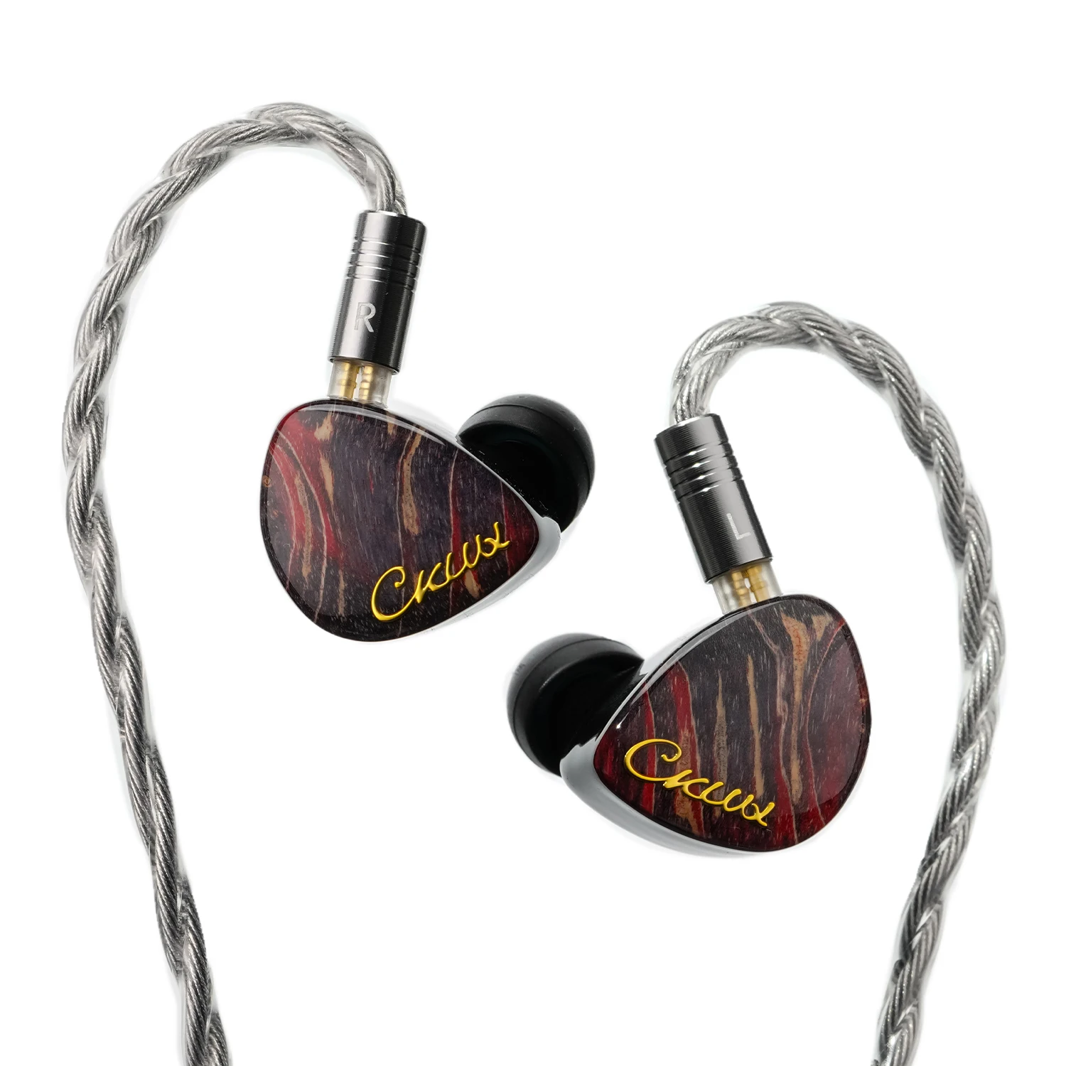 Myer-audio-in-earモニターイヤホン、交換可能なL字型ケーブル
