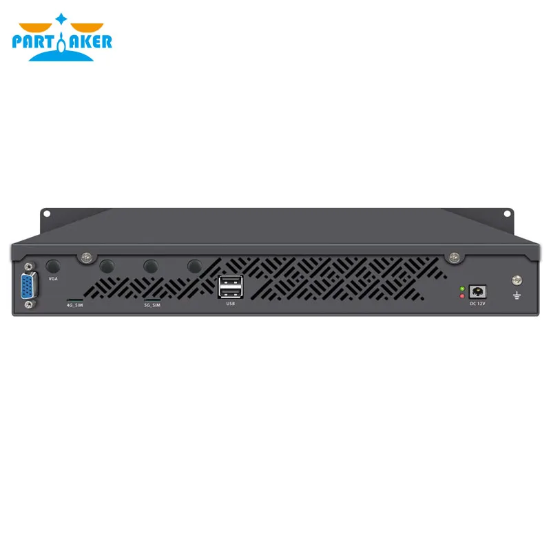 1U Rackmount Network Firewall Appliance B75 LGA1155 Intel i7 3770 i5 3470 i3 3220 With 6 Intel NICs Soft Router pfSense OPNsens