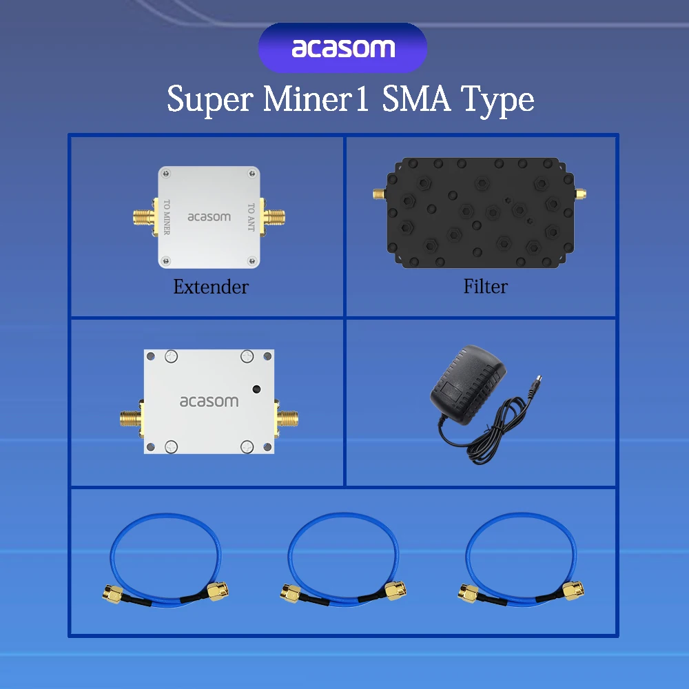 

868MHz Male Bypass Active Filter Lora Helium Filter Signal Strength Lora Booster