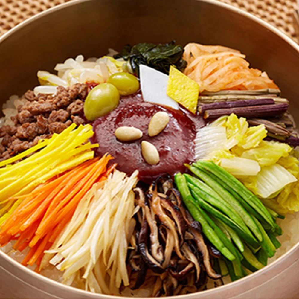 One well 250g of bibimbap for the whole week 250g x 5 1 serving wheat kit frozen fried rice Instant rice self-cooking honbap costko fried rice simple Cooking Frozen Rice Camping Cooking Simple Food