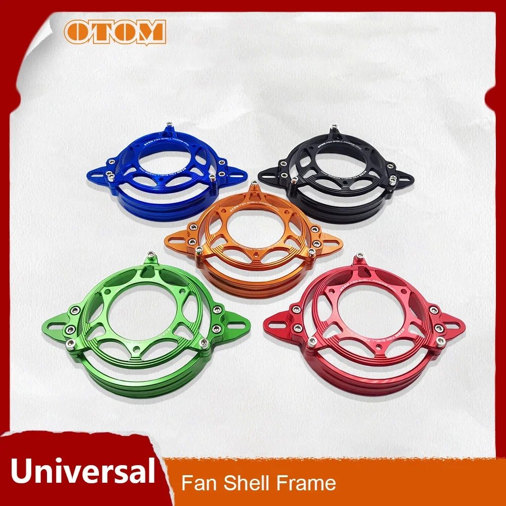 Motorcycle Accessories CNC Radiator Fan Shell Frame Protection Bracket Cover Motocross Universal For KTM CRF KXF RMZ WRF 250 450