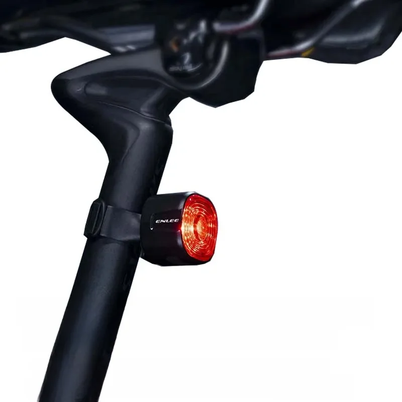 AliExpress UK enlee ENLEE Bicycle Brake Tail Light MTB Road Bike Brake Sensing Light SB Rechargeable IPX6 Waterproof LED