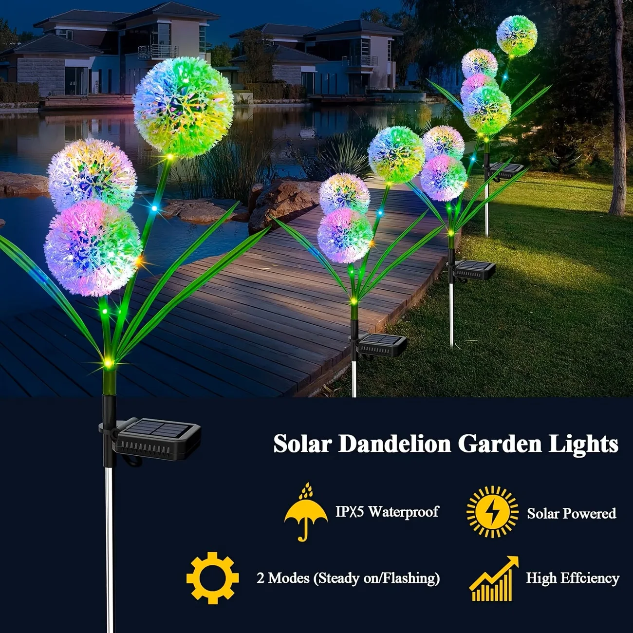 4 pezzi di lampade solari a LE - Fairy Light Curtain recensione e prezzo