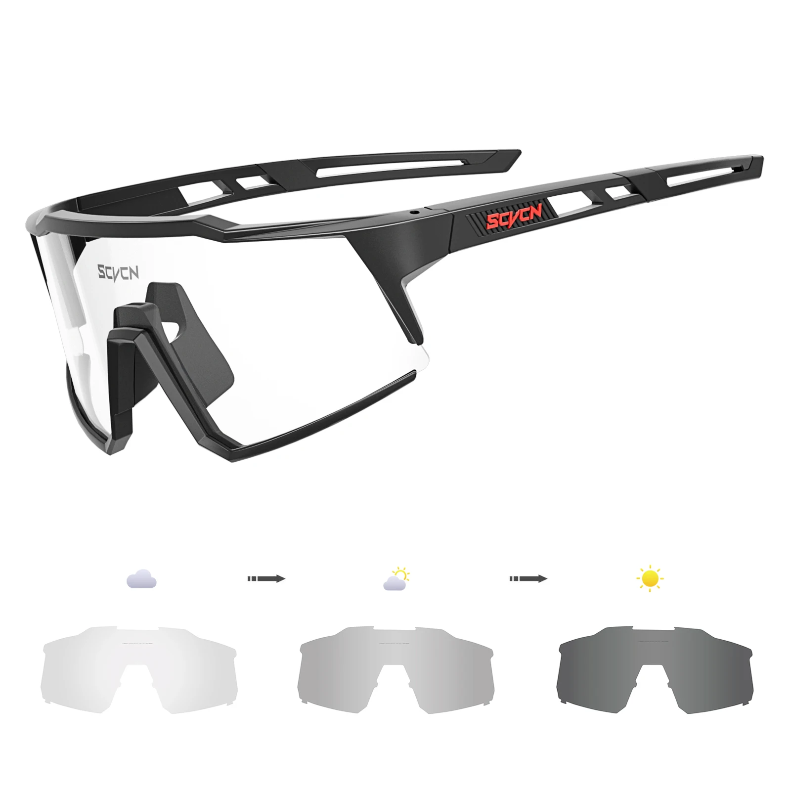 

SCVCN фотохромные велосипедные очки UV400 MTB солнцезащитные очки для горной езды мужские и женские спортивные очки на открытом воздухе для вождения и рыбалки