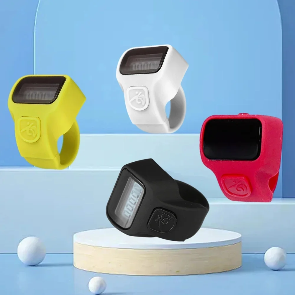 Mini compteur de doigt en forme d'anneau LCD compteur de comptage numérique électronique anneau intelligent clic compteur de tour Clicker d'événement compteurs de doigt