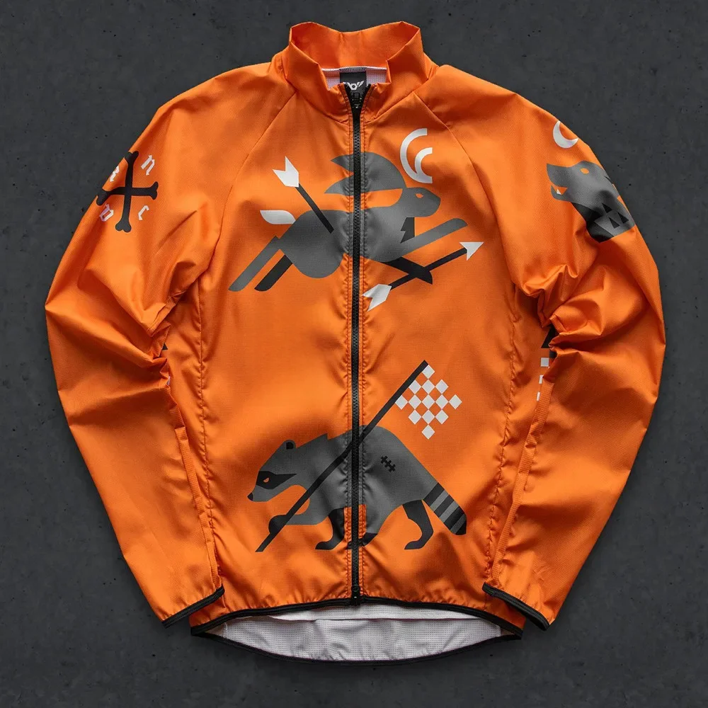 AliExpress NONE Cycling Windbreaker Twin Six 6 Bicycle Windshield Jacket Men Windproof Raincoat Chubasquero Ciclismo Sleeveless Waterproof Vest