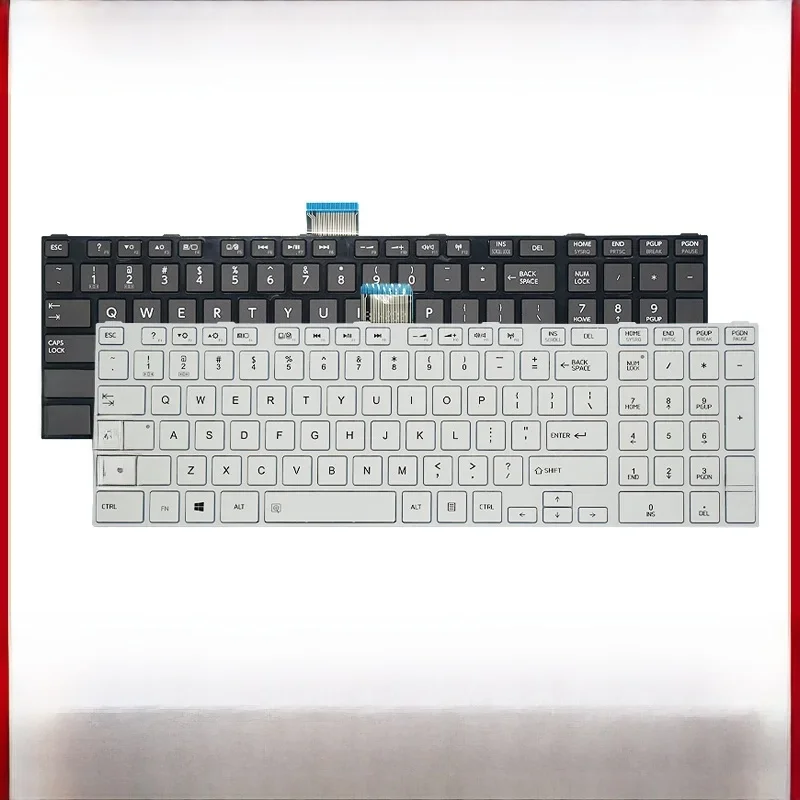Z nami rosyjski UK czarny klawiatura do laptopa Toshiba Satellite C850 C855D C855 C870 C870D C875 C875D L870 L875 L850 L850D X870 L855D — zdjęcie 2