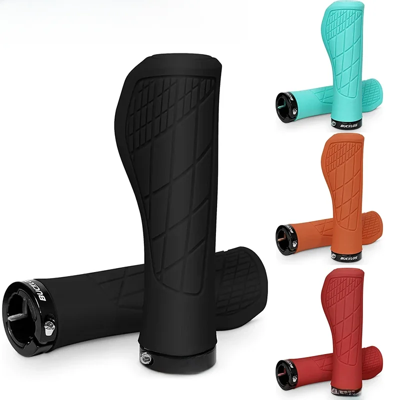 AliExpress BUCKLOS MTB Handlebar Grips Ergonomic Comfortable Mountain Bike Lokc Grips Bicycle Soft Rubber