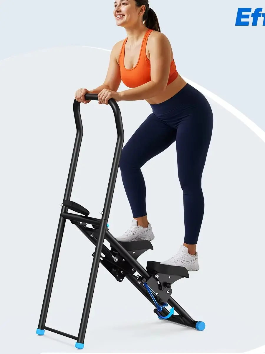 MERACH Trapmachine voor Thuisgym Oefeningen Nieuwe Versie Verticale Klimmachine Volledige Lichaamsworkout Compacte Inklapbare Cardio Stepper - afbeelding 2
