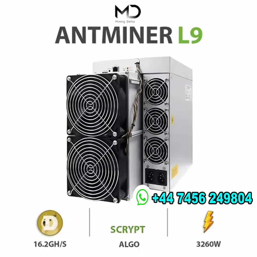 DX الختم المضمون! اشترِ 6 واحصل على 4 مجانًا من Bitmain Antminer L9 16.2GH/s 3400W (LTC/DOGE/BEL)