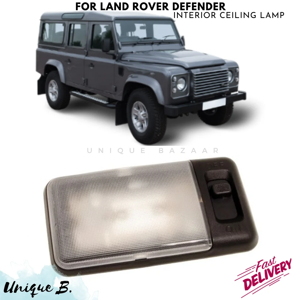 LAND ROVER DEFENDER 90 110 130 INTERIOR COURTESY ROOF LIGHT LAMP PART # AMR3155