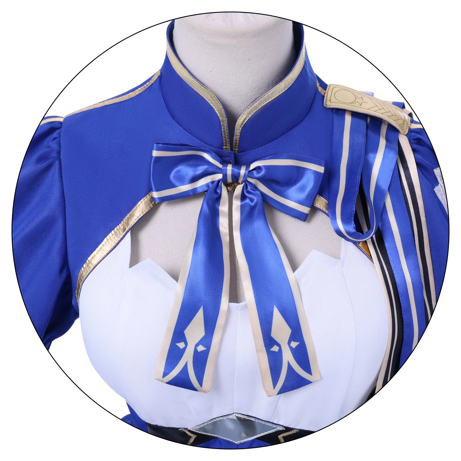 Honkai Star Rail Saber Cosplay disfraz de Artoria Pendragon vestido de princesa caballero azul traje de Fate King Arthur para mujer