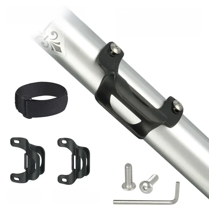 AliExpress Deemount Bicycle Pump Bracket Holder W Hook Loop Strap Fixation Bike Inflator Stand Rack 20-28mm Dia. Pump Fits